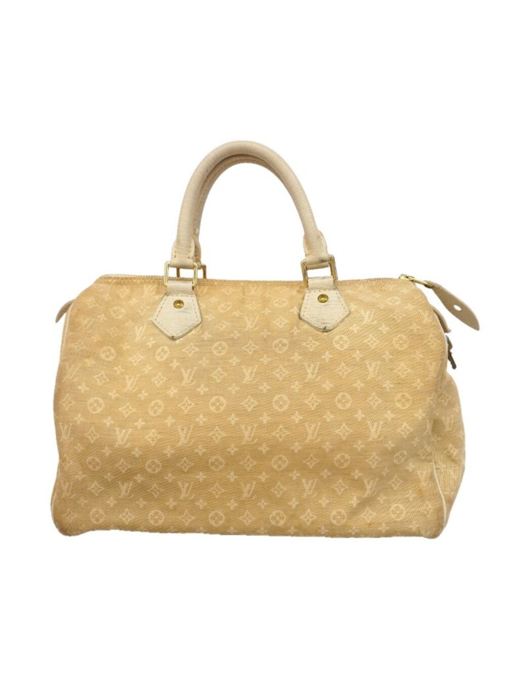 Louis Vuitton Handbag Monogram Mini Lin Speedy 30 Dune